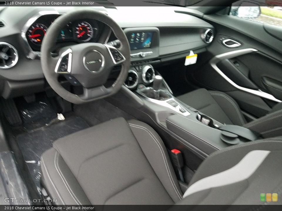 Jet Black Interior Front Seat for the 2018 Chevrolet Camaro LS Coupe #121441925