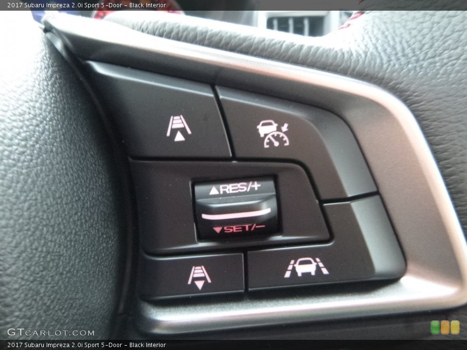Black Interior Controls for the 2017 Subaru Impreza 2.0i Sport 5-Door #121444085