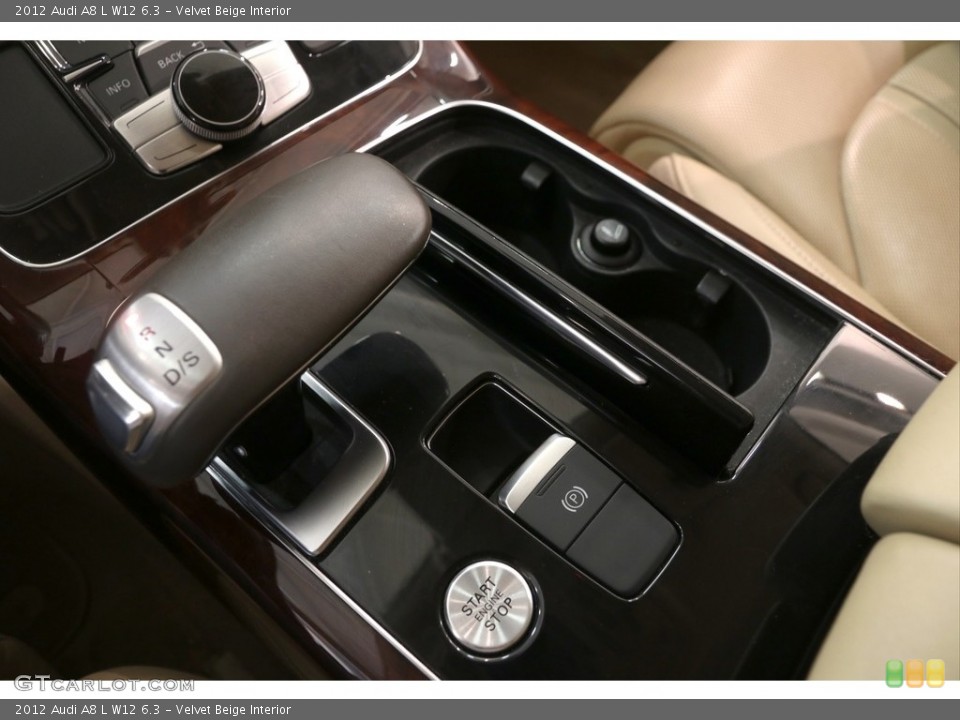 Velvet Beige Interior Transmission for the 2012 Audi A8 L W12 6.3 #121453175
