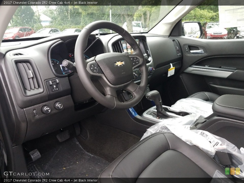 Jet Black Interior Photo for the 2017 Chevrolet Colorado ZR2 Crew Cab 4x4 #121456628