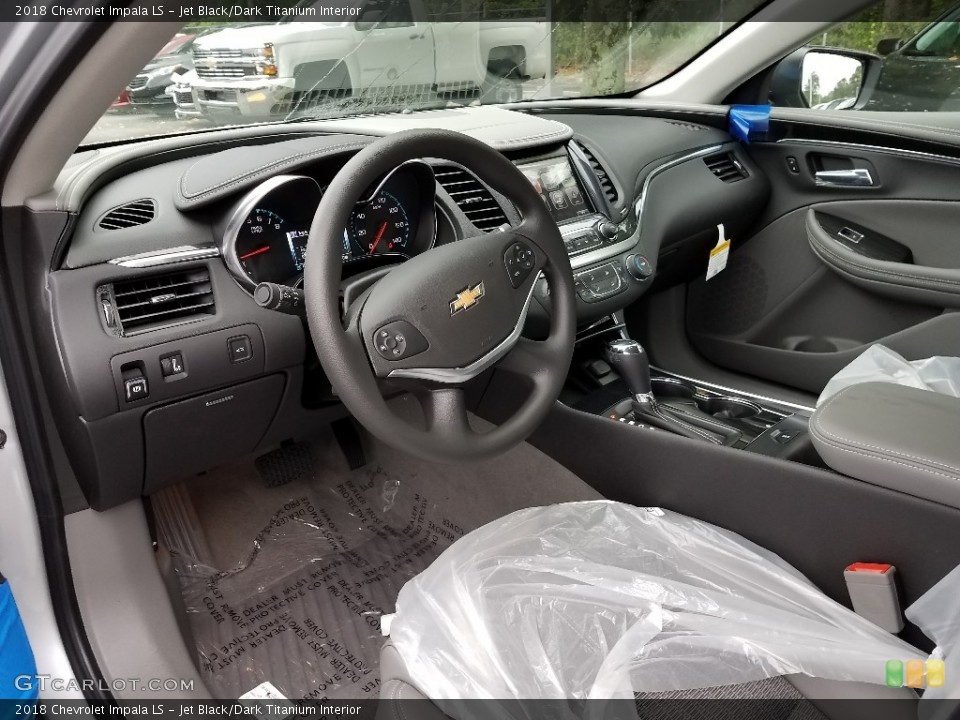 Jet Black/Dark Titanium Interior Photo for the 2018 Chevrolet Impala LS #121462463