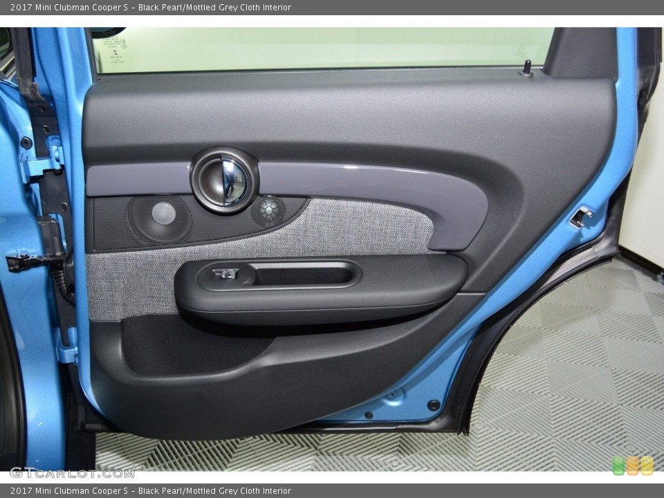 Black Pearl/Mottled Grey Cloth Interior Door Panel for the 2017 Mini Clubman Cooper S #121475717