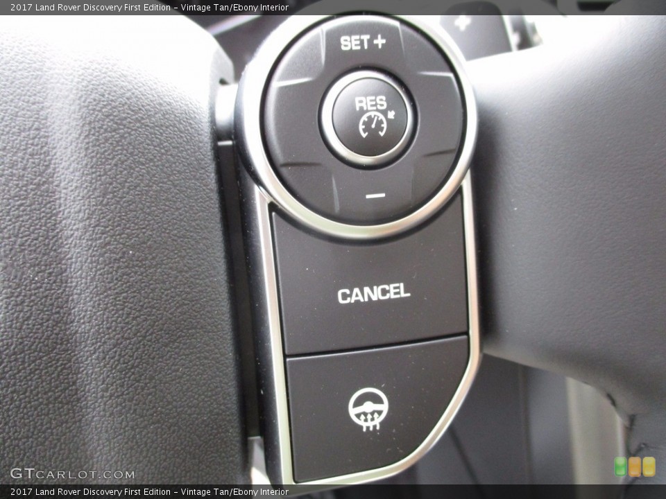 Vintage Tan/Ebony Interior Controls for the 2017 Land Rover Discovery First Edition #121488050
