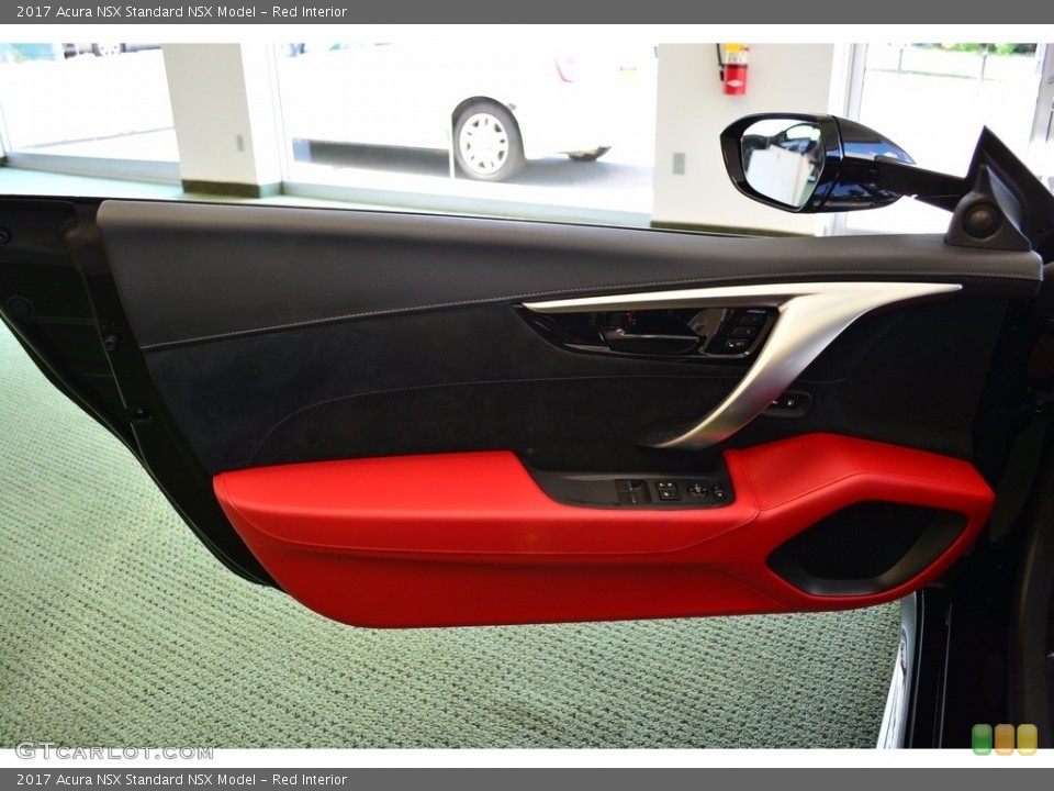 Red Interior Door Panel for the 2017 Acura NSX  #121497953