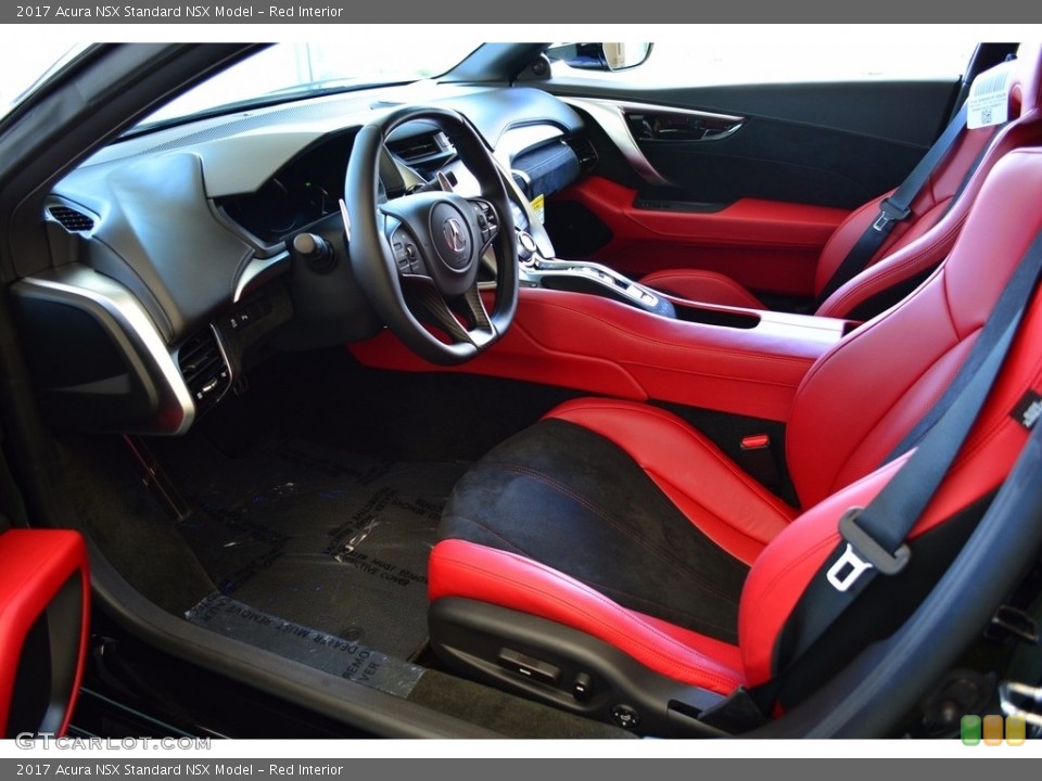 Red Interior Photo for the 2017 Acura NSX  #121498004