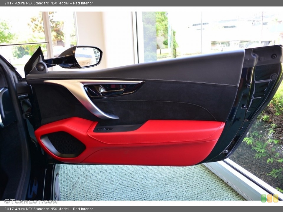 Red Interior Door Panel for the 2017 Acura NSX  #121498431
