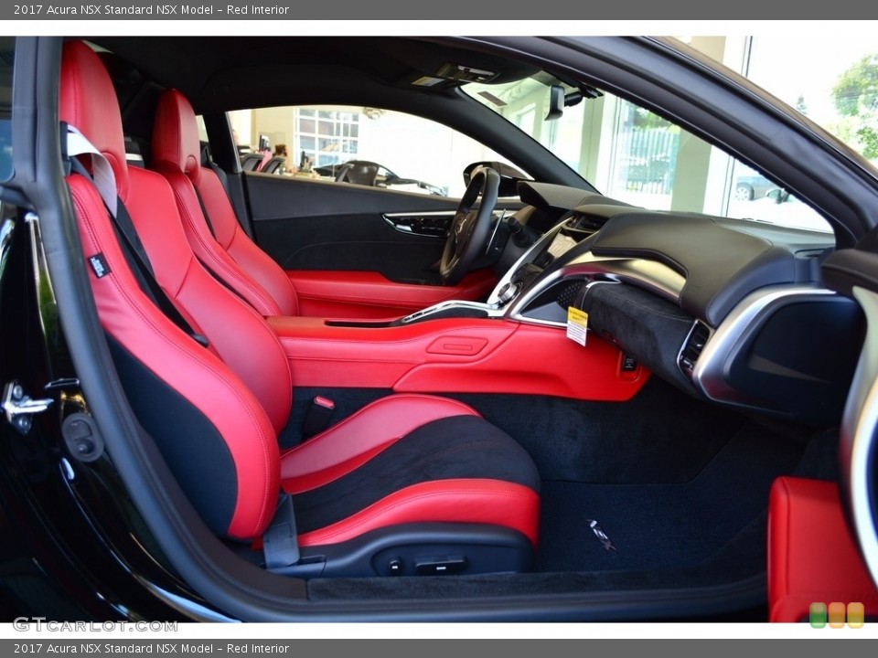 Red Interior Front Seat for the 2017 Acura NSX  #121498480
