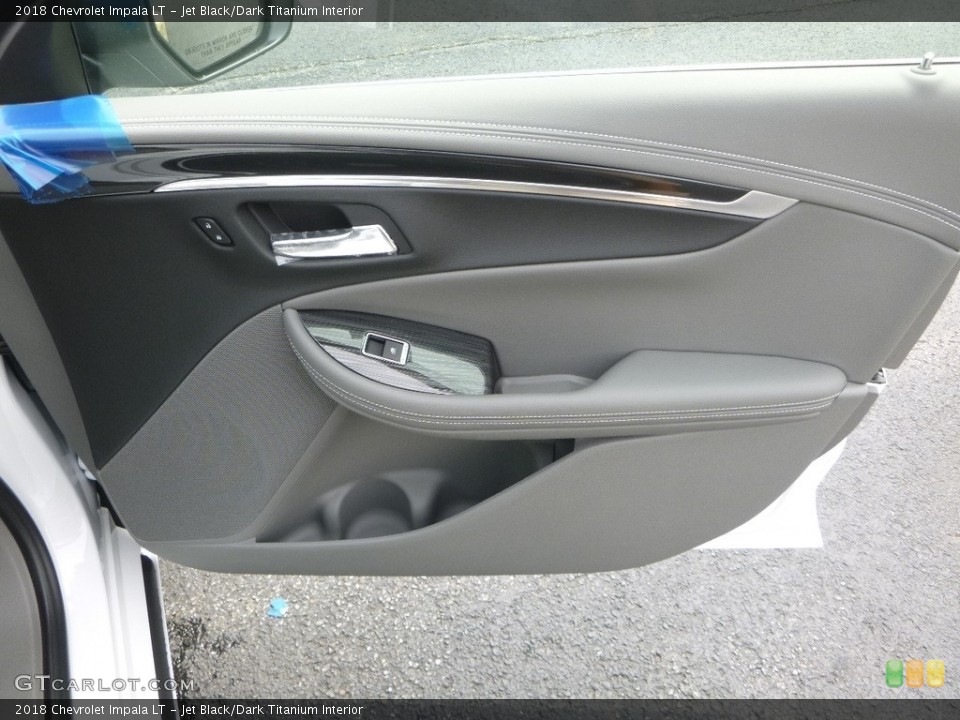 Jet Black/Dark Titanium Interior Door Panel for the 2018 Chevrolet Impala LT #121499693