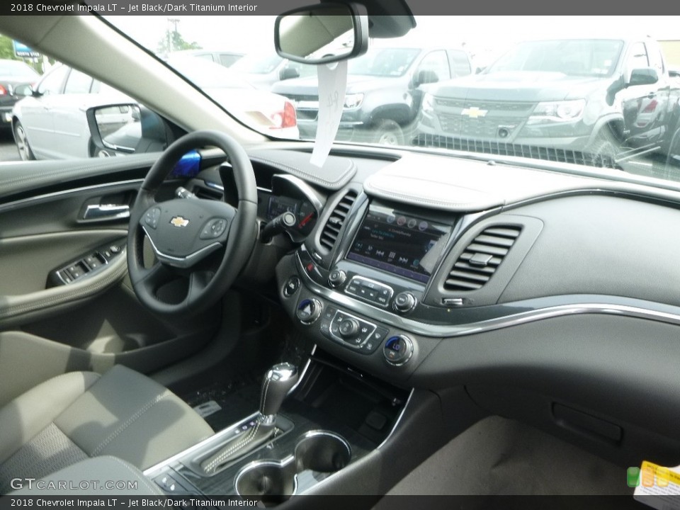 Jet Black/Dark Titanium Interior Dashboard for the 2018 Chevrolet Impala LT #121499742