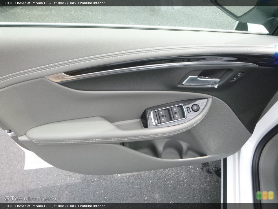 Jet Black/Dark Titanium Interior Door Panel for the 2018 Chevrolet Impala LT #121499813
