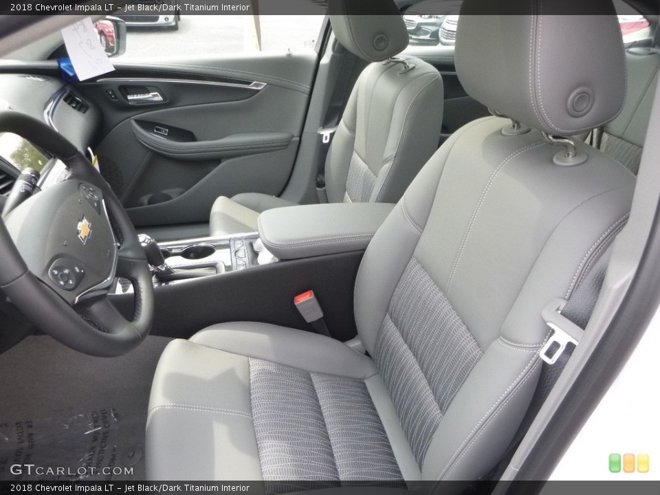 Jet Black/Dark Titanium Interior Front Seat for the 2018 Chevrolet Impala LT #121499840