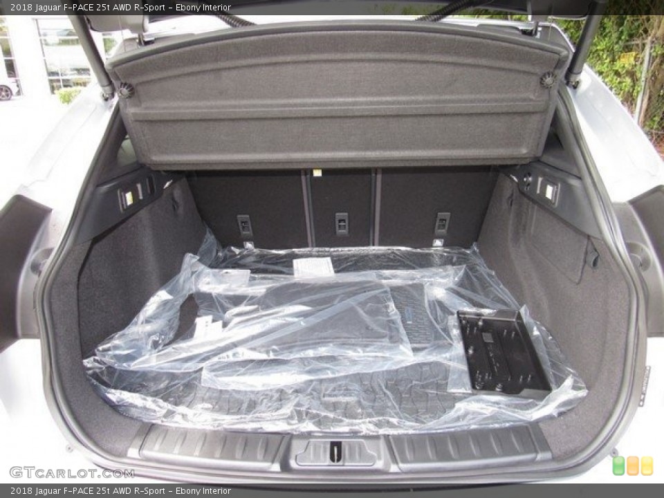 Ebony Interior Trunk for the 2018 Jaguar F-PACE 25t AWD R-Sport #121509584