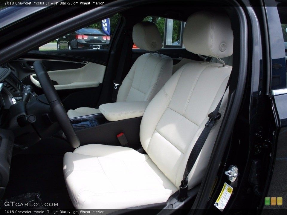 Jet Black/Light Wheat Interior Front Seat for the 2018 Chevrolet Impala LT #121509677