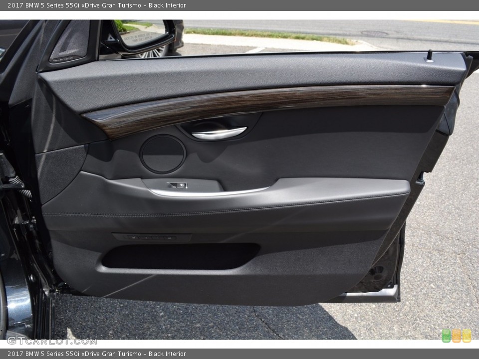 Black Interior Door Panel for the 2017 BMW 5 Series 550i xDrive Gran Turismo #121515749