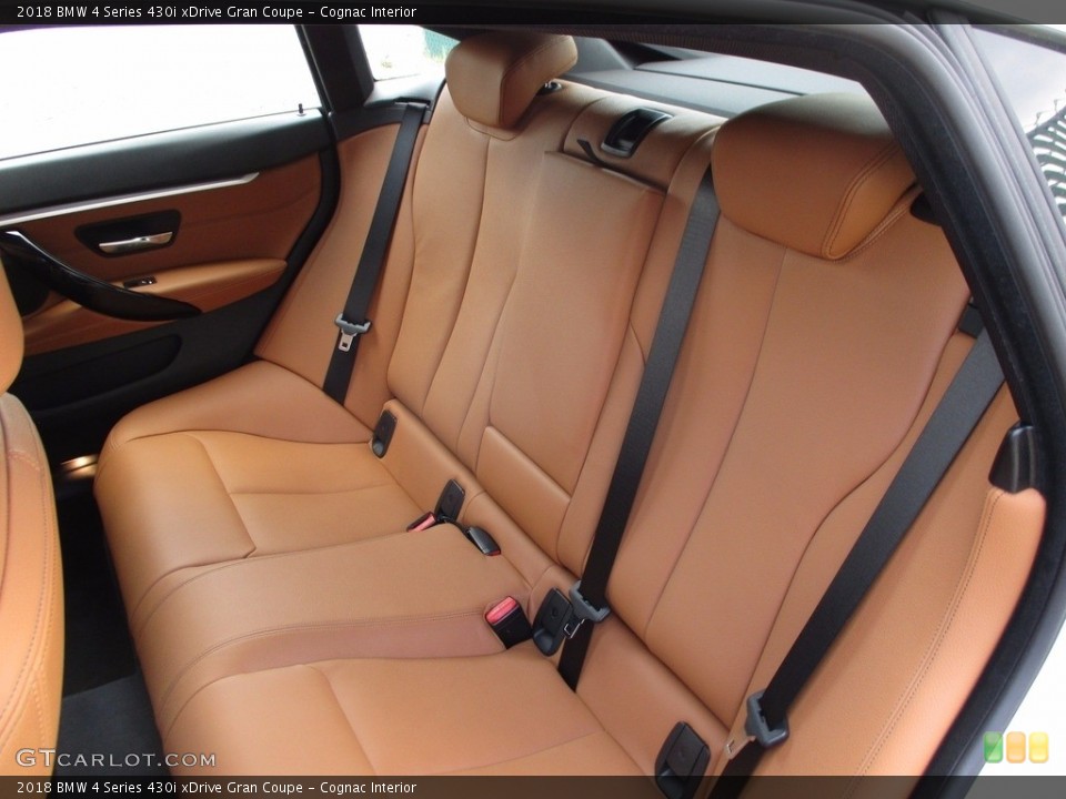 Cognac Interior Rear Seat for the 2018 BMW 4 Series 430i xDrive Gran Coupe #121521003