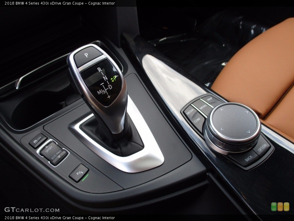 Cognac Interior Transmission for the 2018 BMW 4 Series 430i xDrive Gran Coupe #121521071