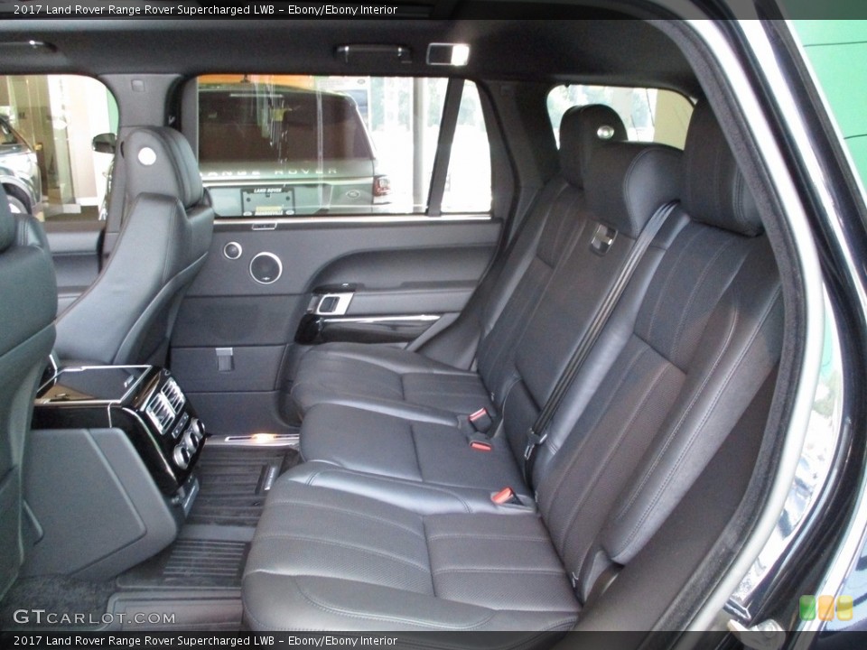 Ebony/Ebony Interior Rear Seat for the 2017 Land Rover Range Rover Supercharged LWB #121524353