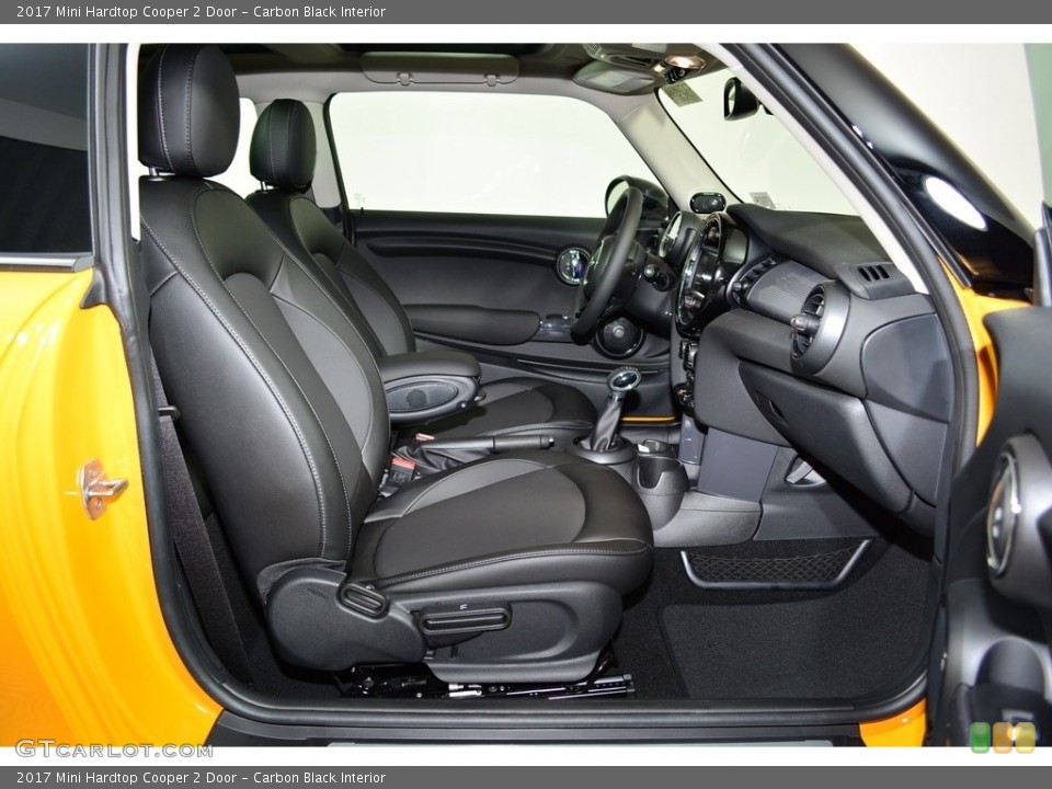 Carbon Black Interior Front Seat for the 2017 Mini Hardtop Cooper 2 Door #121535285