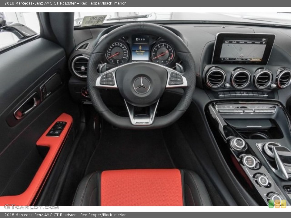Red Pepper/Black Interior Photo for the 2018 Mercedes-Benz AMG GT Roadster #121535435