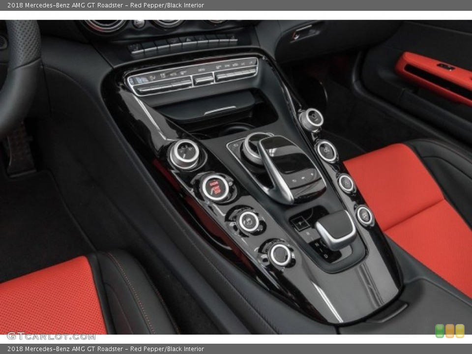 Red Pepper/Black Interior Transmission for the 2018 Mercedes-Benz AMG GT Roadster #121535644