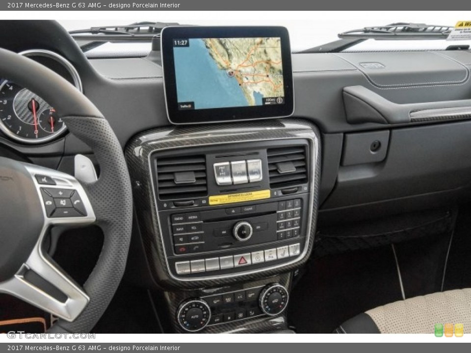 designo Porcelain Interior Controls for the 2017 Mercedes-Benz G 63 AMG #121536419