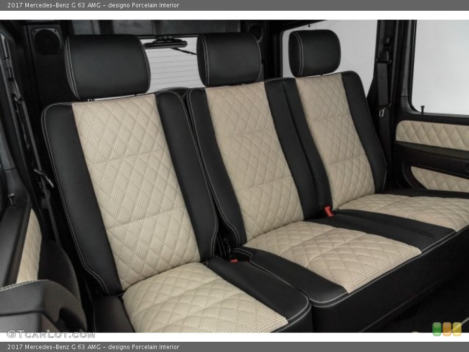 designo Porcelain Interior Rear Seat for the 2017 Mercedes-Benz G 63 AMG #121536563