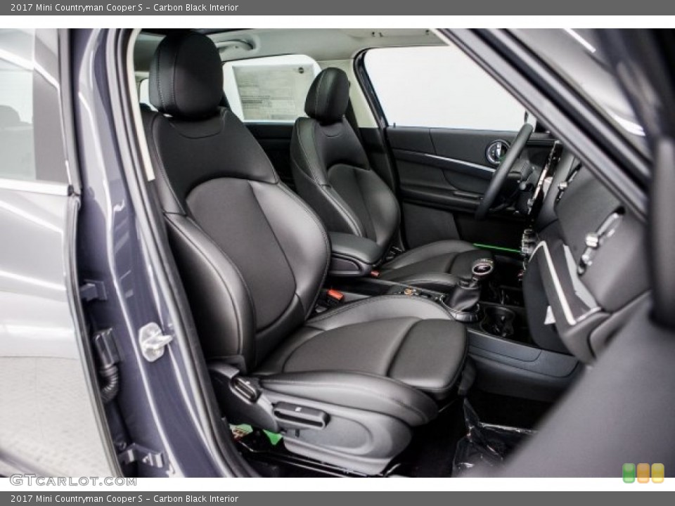 Carbon Black Interior Front Seat for the 2017 Mini Countryman Cooper S #121539786