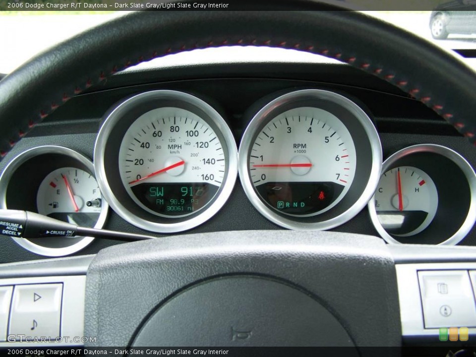 Dark Slate Gray/Light Slate Gray Interior Gauges for the 2006 Dodge Charger R/T Daytona #12156329
