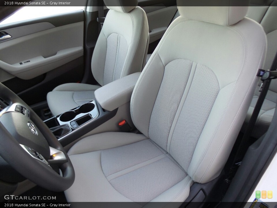 Gray Interior Front Seat for the 2018 Hyundai Sonata SE #121567245