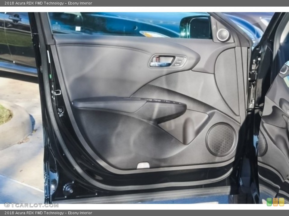 Ebony Interior Door Panel for the 2018 Acura RDX FWD Technology #121567973