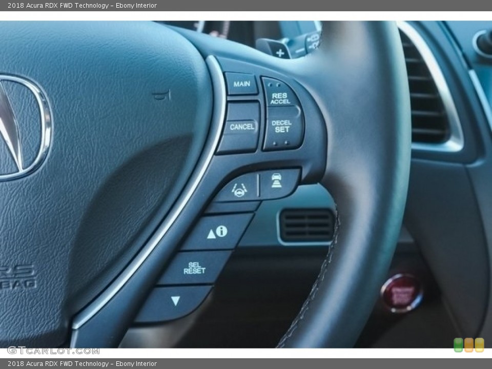 Ebony Interior Controls for the 2018 Acura RDX FWD Technology #121568457