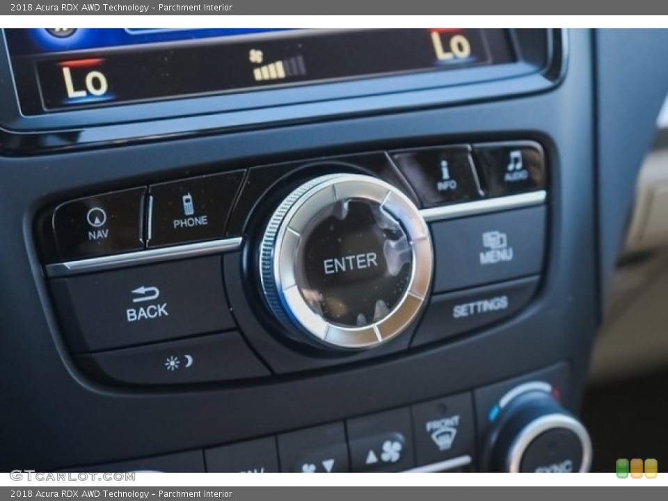 Parchment Interior Controls for the 2018 Acura RDX AWD Technology #121569265