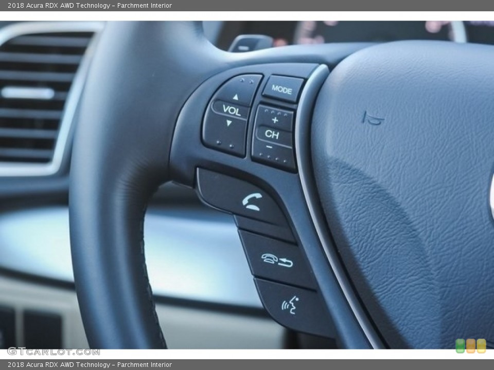 Parchment Interior Controls for the 2018 Acura RDX AWD Technology #121569392