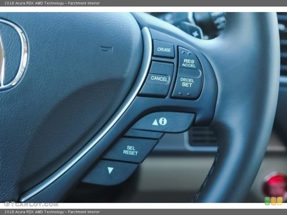 Parchment Interior Controls for the 2018 Acura RDX AWD Technology #121569415