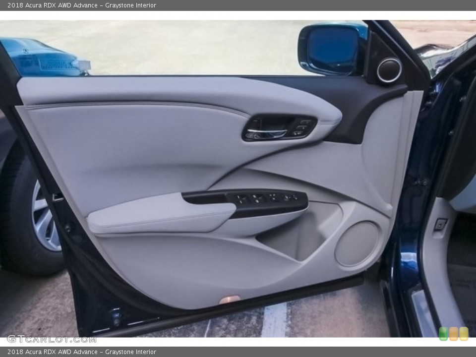 Graystone Interior Door Panel for the 2018 Acura RDX AWD Advance #121570868