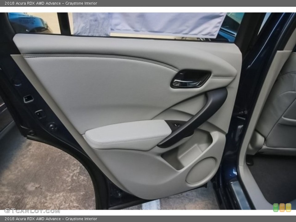 Graystone Interior Door Panel for the 2018 Acura RDX AWD Advance #121570911