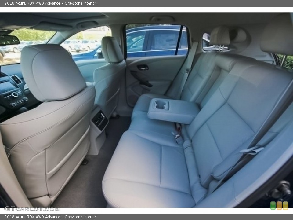 Graystone Interior Rear Seat for the 2018 Acura RDX AWD Advance #121570932