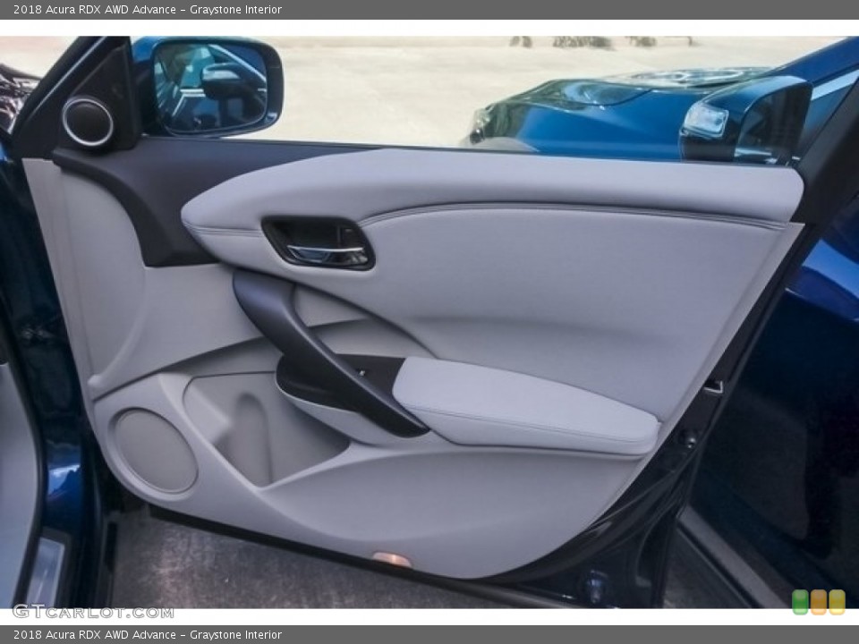 Graystone Interior Door Panel for the 2018 Acura RDX AWD Advance #121571036