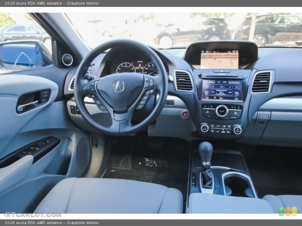 Graystone Interior Dashboard for the 2018 Acura RDX AWD Advance #121571102