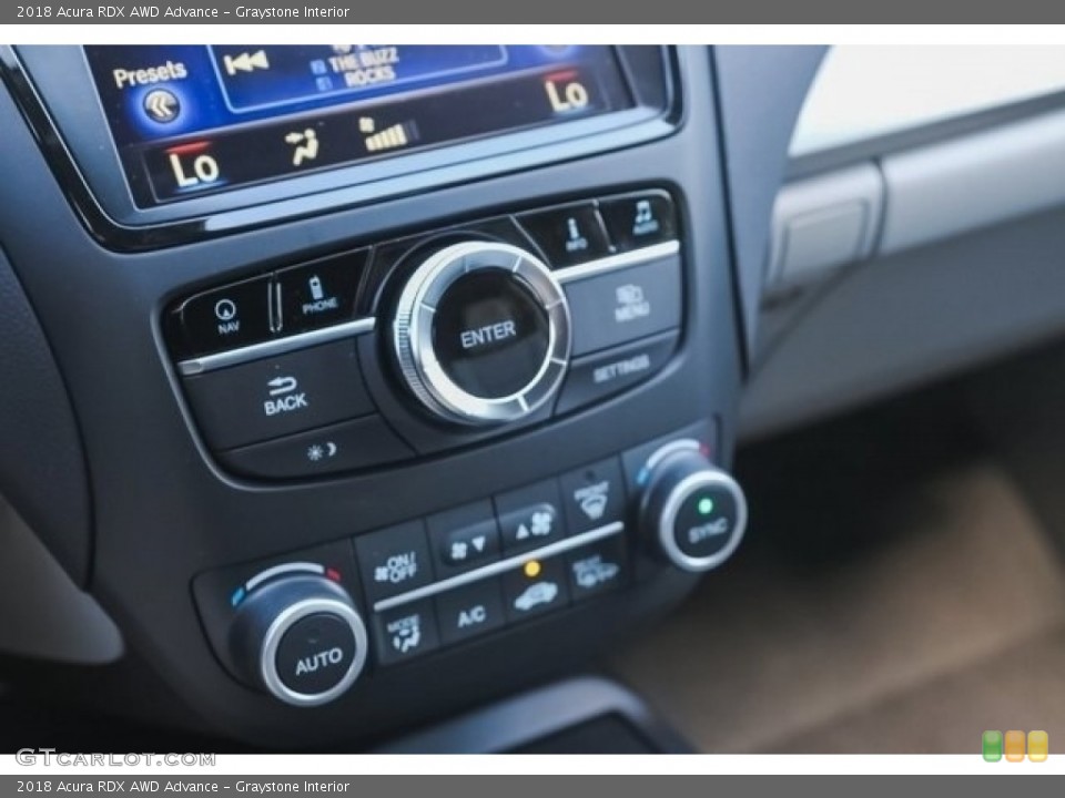 Graystone Interior Controls for the 2018 Acura RDX AWD Advance #121571256