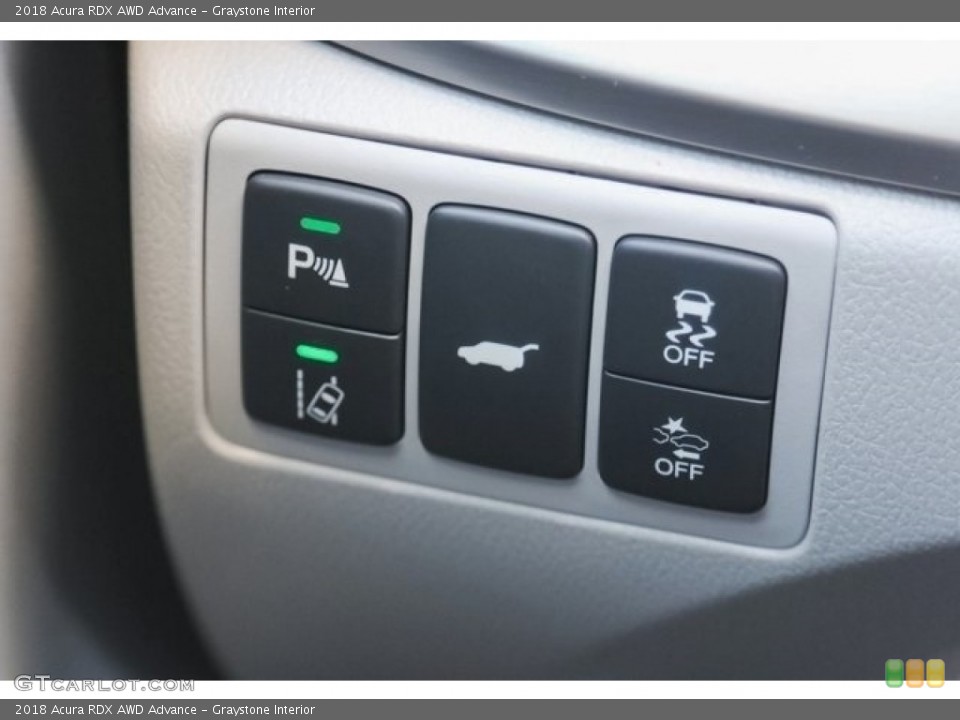 Graystone Interior Controls for the 2018 Acura RDX AWD Advance #121571380
