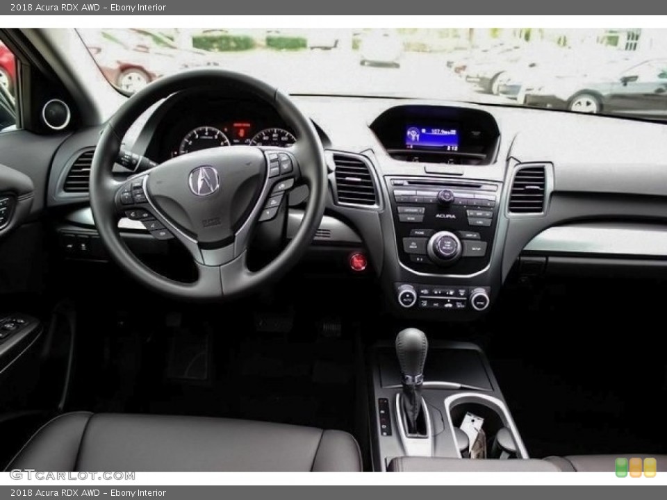 Ebony Interior Dashboard for the 2018 Acura RDX AWD #121572483