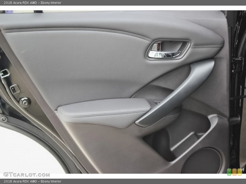 Ebony Interior Door Panel for the 2018 Acura RDX AWD #121572590