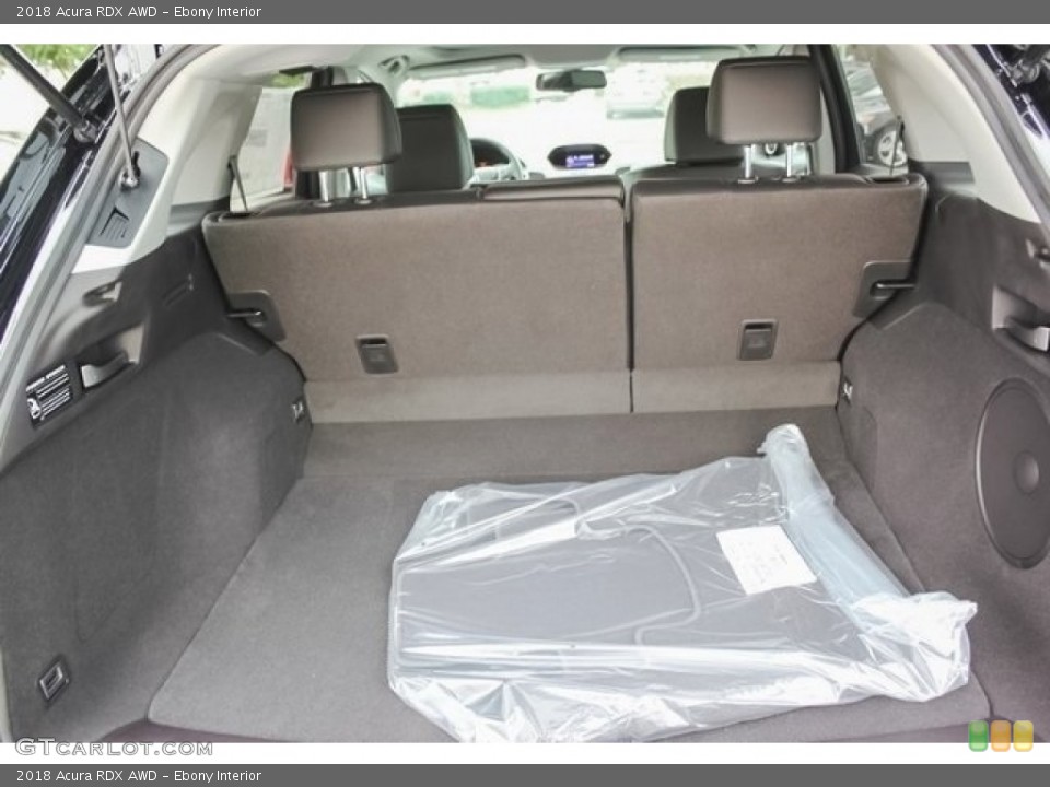 Ebony Interior Trunk for the 2018 Acura RDX AWD #121572654