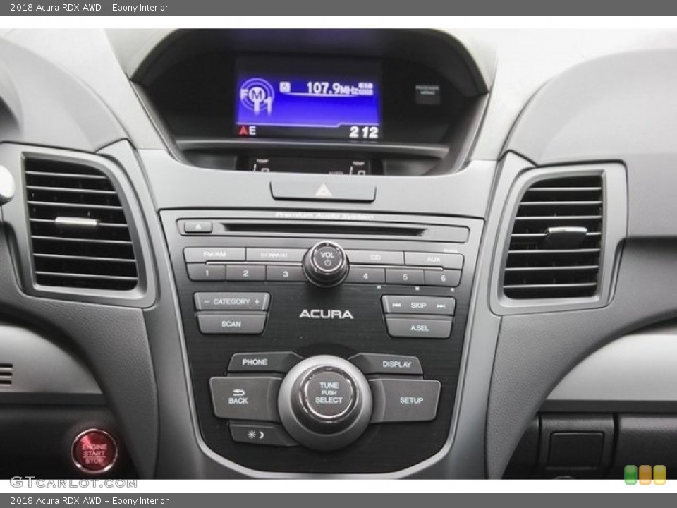 Ebony Interior Controls for the 2018 Acura RDX AWD #121572873