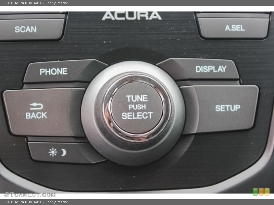 Ebony Interior Controls for the 2018 Acura RDX AWD #121572981
