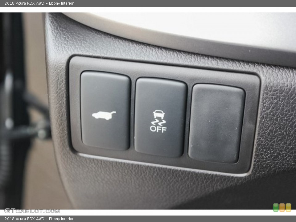 Ebony Interior Controls for the 2018 Acura RDX AWD #121573209