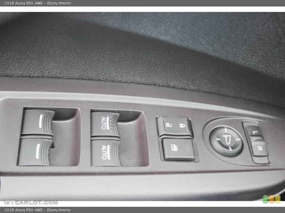 Ebony Interior Controls for the 2018 Acura RDX AWD #121573251