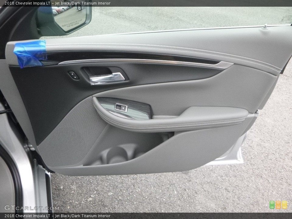 Jet Black/Dark Titanium Interior Door Panel for the 2018 Chevrolet Impala LT #121580370