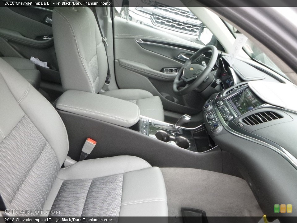 Jet Black/Dark Titanium Interior Front Seat for the 2018 Chevrolet Impala LT #121580394